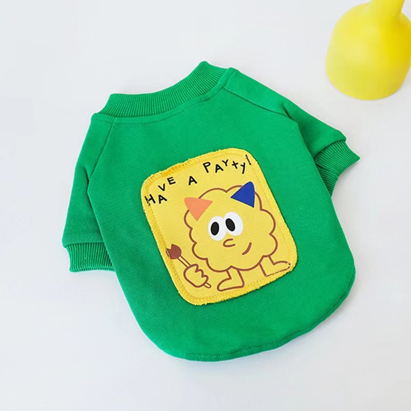 Print Pullover Shirts Corgi Dog Clothes - PIKAPIKA