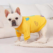 Print Shirt Sweatshirt Bulldog Dog Clothes - PIKAPIKA