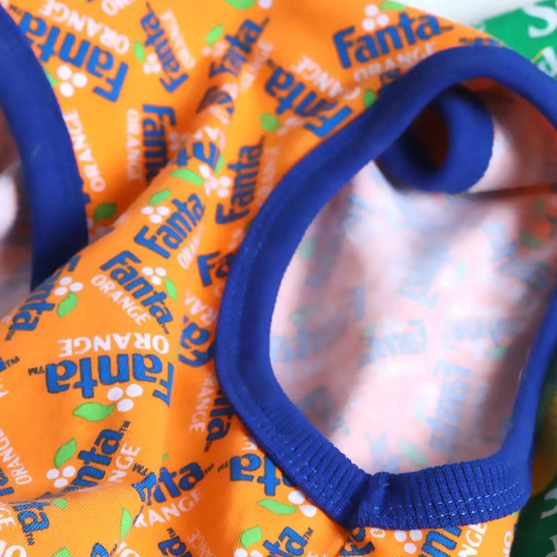 Print Sleeveless Tank T shirt Bulldog Dog Clothes - PIKAPIKA