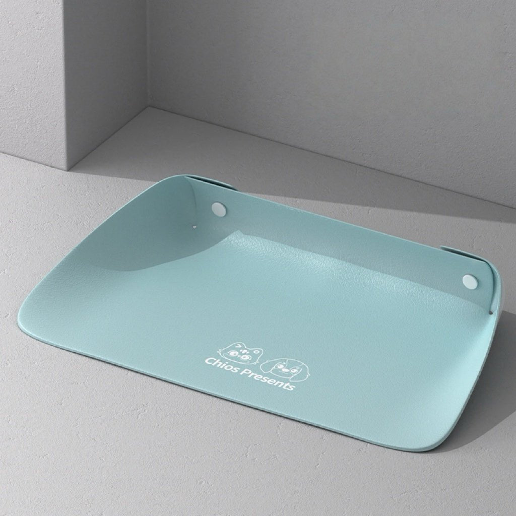 PU Leather Waterproof Pet Feeding Mat - PIKAPIKA