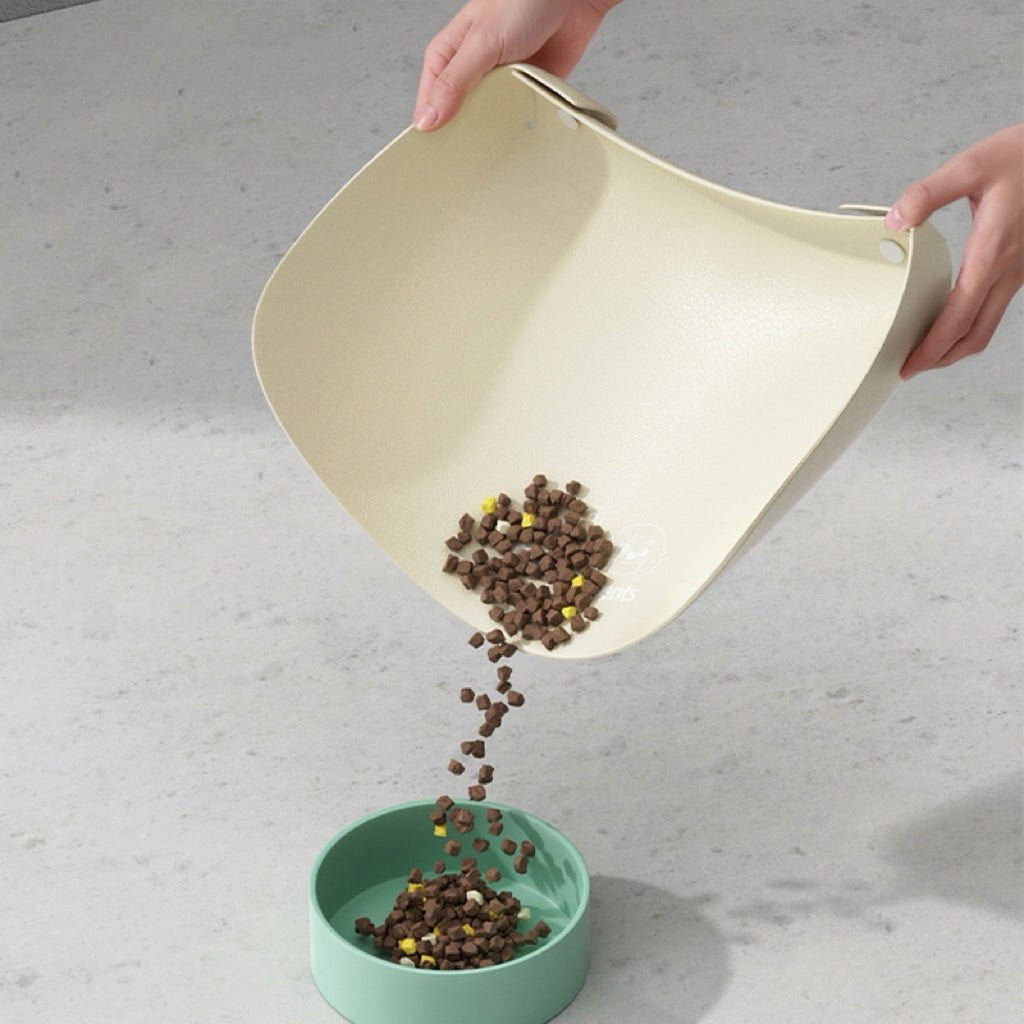 PU Leather Waterproof Pet Feeding Mat - PIKAPIKA