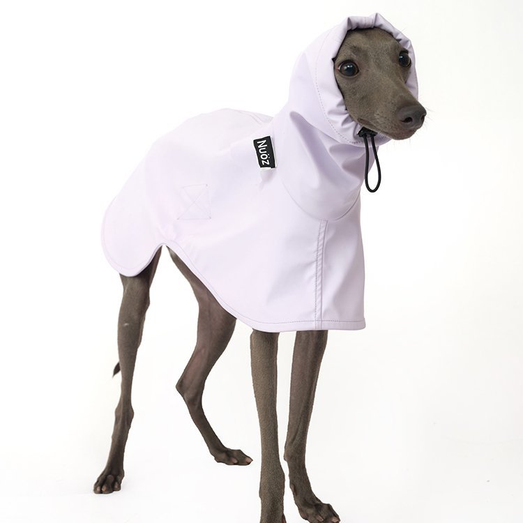 PU Waterproof Raincoat Windproof Cape for Sighthounds - PIKAPIKA