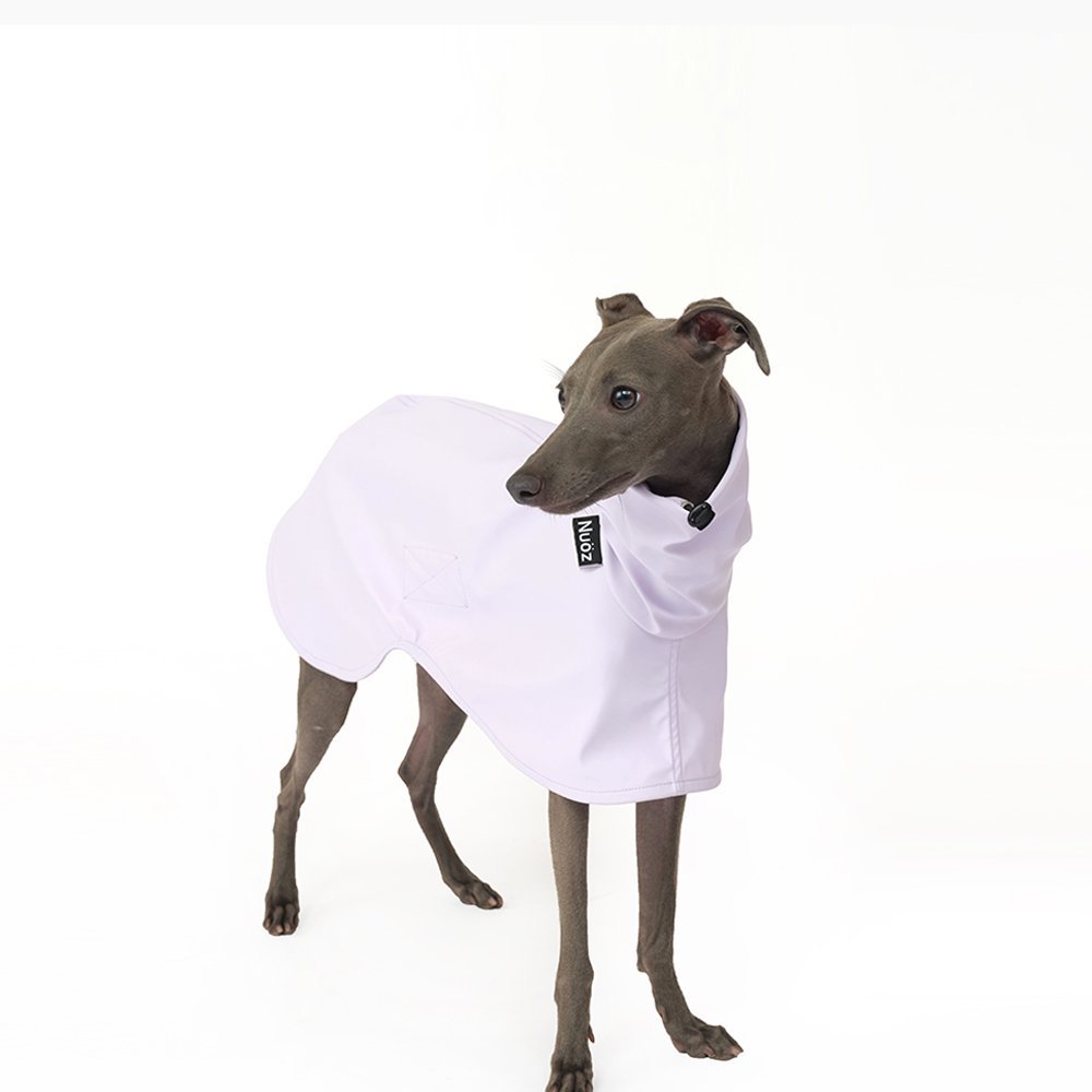PU Waterproof Raincoat Windproof Cape for Sighthounds - PIKAPIKA