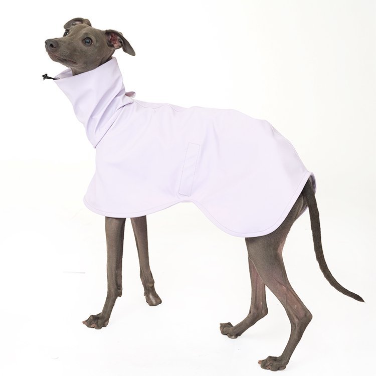 PU Waterproof Raincoat Windproof Cape for Sighthounds - PIKAPIKA