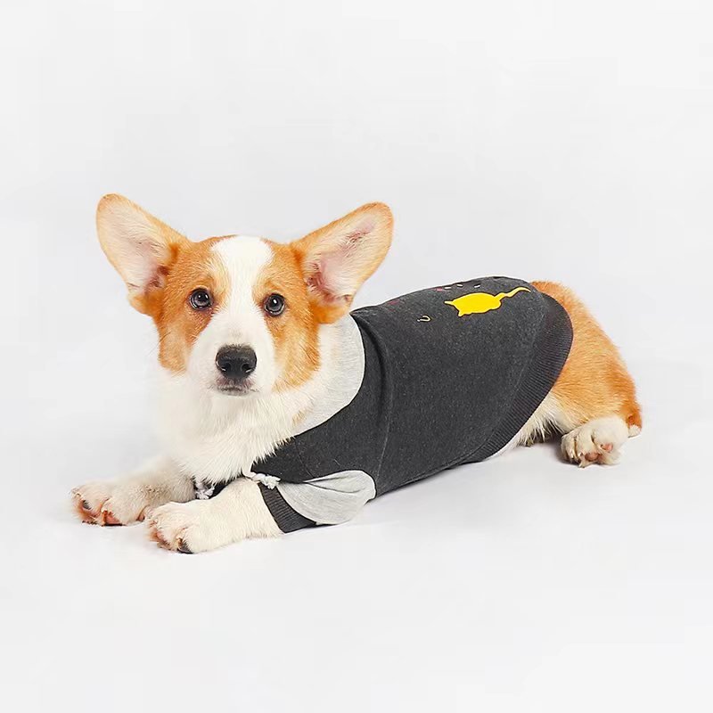 Pullover Print Hoodies Corgi Dog Clothes - PIKAPIKA