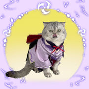 Raiden Shogun Genshin Impact Cat Costume Pet Cosplay Outfit - PIKAPIKA