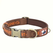 Reinforced Heavy - Duty Webbing Personalized Dog Collar with Word - PIKAPIKA
