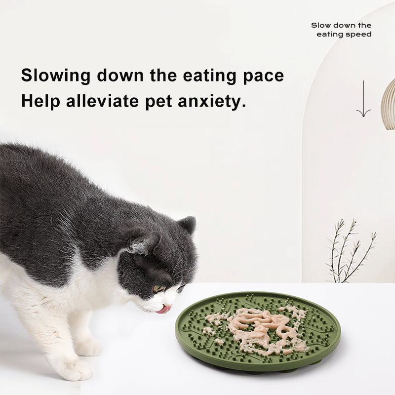 Silicone Lick Mat for Dog Cat Slow Feeder Pad Non - slip - PIKAPIKA