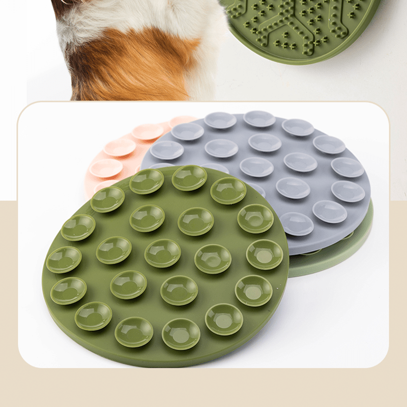 Silicone Lick Mat for Dog Cat Slow Feeder Pad Non - slip - PIKAPIKA