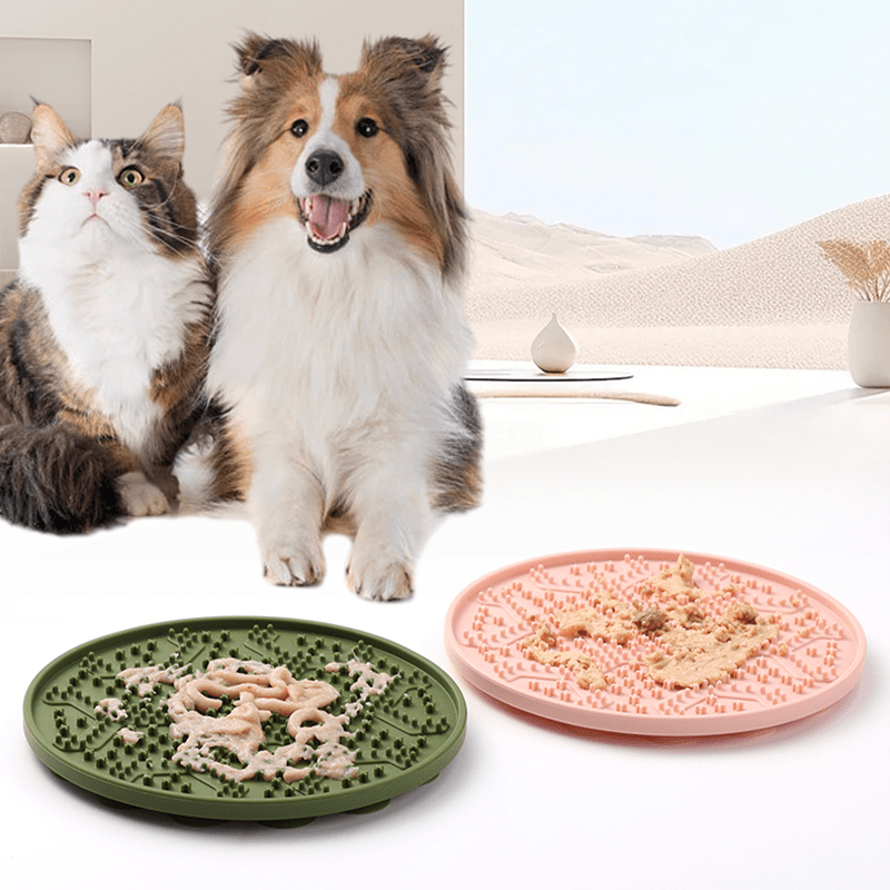 Silicone Lick Mat for Dog Cat Slow Feeder Pad Non - slip - PIKAPIKA