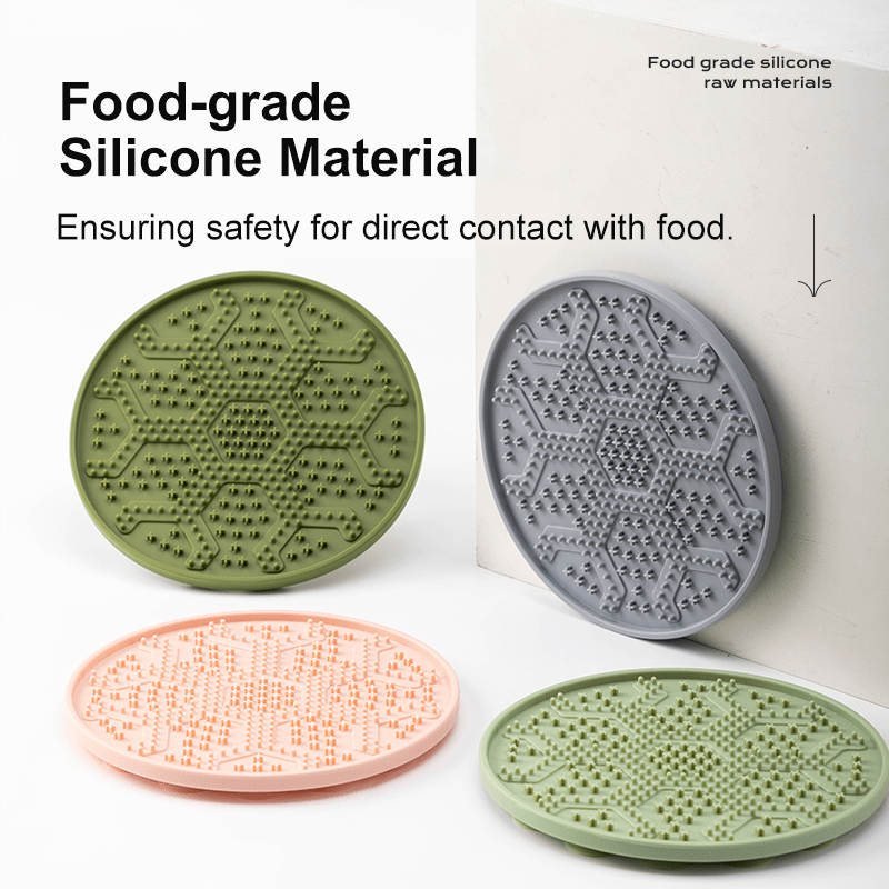 Silicone Lick Mat for Dog Cat Slow Feeder Pad Non - slip - PIKAPIKA