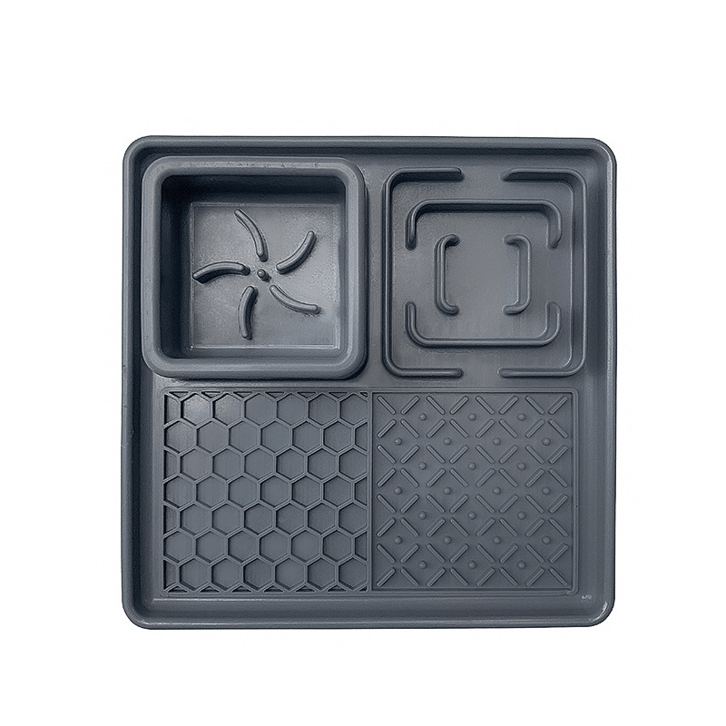 Slow Feeder Bowl, Silicone Lick Mat with Suction Cups for Dog Cat - PIKAPIKA