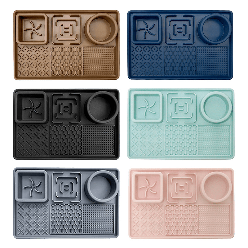Slow Feeder Bowl, Silicone Lick Mat with Suction Cups for Dog Cat - PIKAPIKA