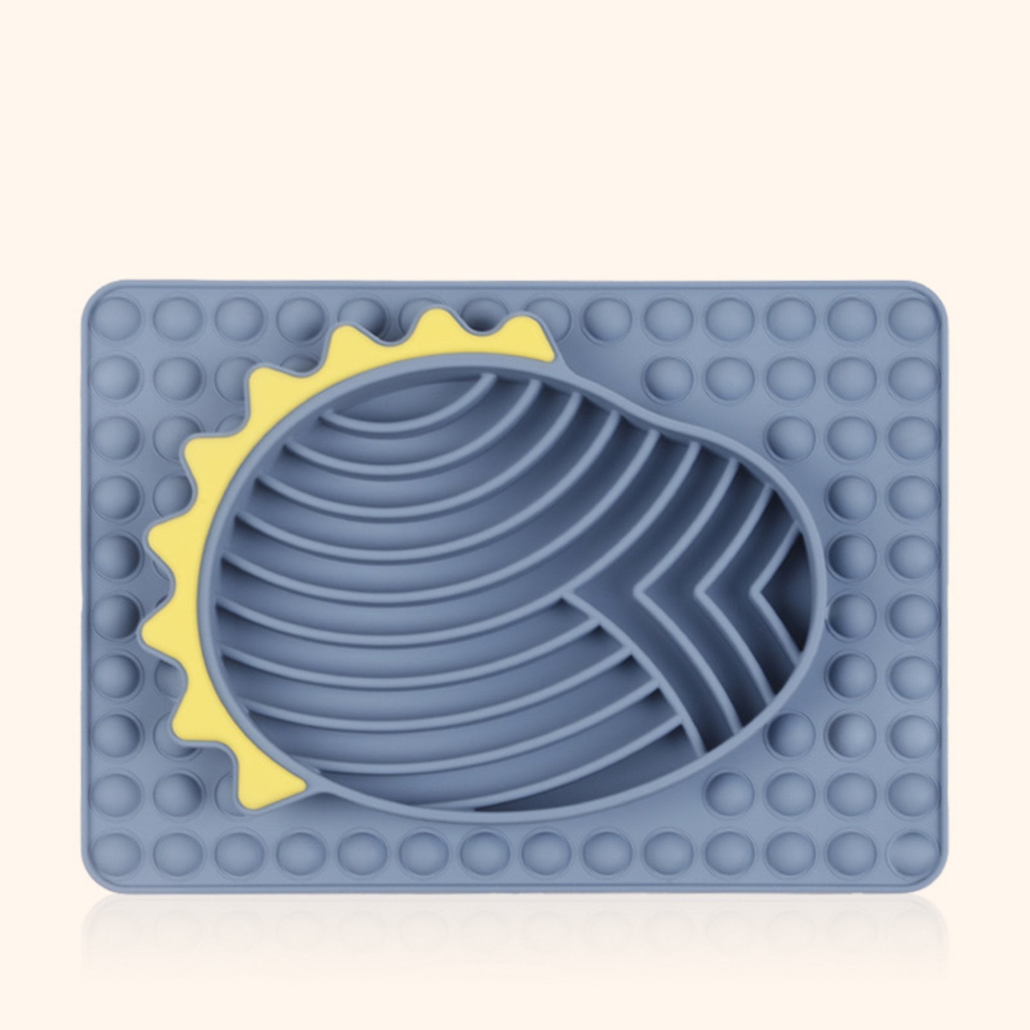 Slow Feeder Dog Bowls Silicone Pet Food Bowls With Suction Cups - PIKAPIKA