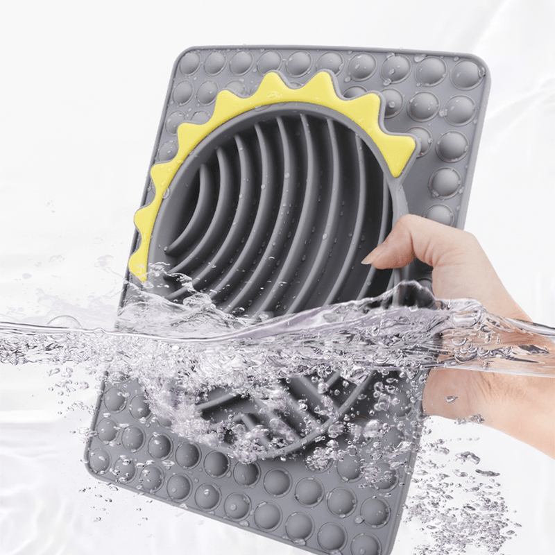 Slow Feeder Dog Bowls Silicone Pet Food Bowls With Suction Cups - PIKAPIKA