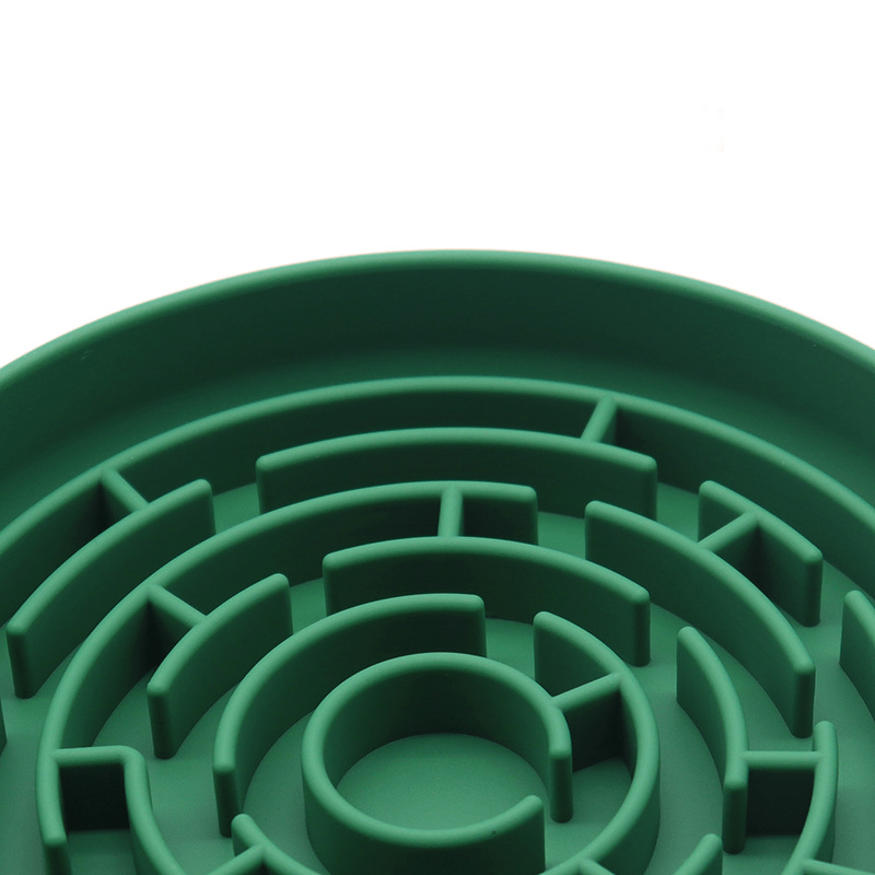 Slow Feeder Dog Bowls Silicone Pet Food Bowls With Suction Cups - PIKAPIKA