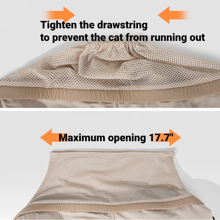 Soft Pet Sling Carrier Breathable Outing Bag - PIKAPIKA