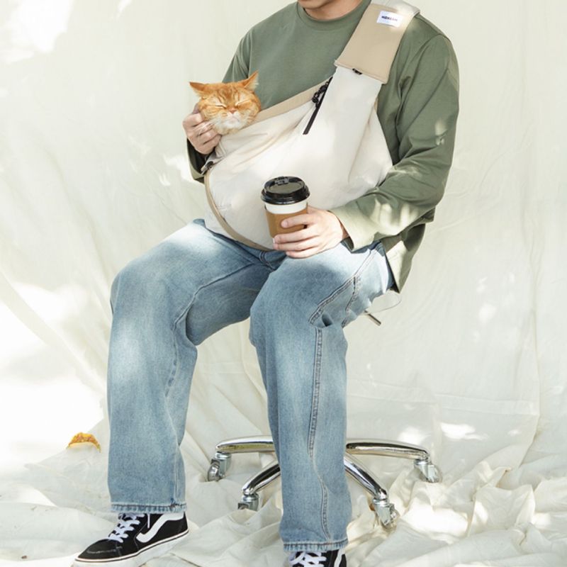 Soft Pet Sling Carrier Breathable Outing Bag - PIKAPIKA