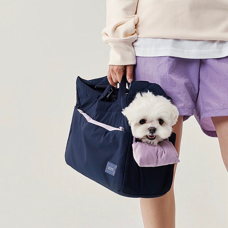 Soft Pet Sling Carrier Mesh Breathable Adjustable Outings Bag Collapsible - PIKAPIKA