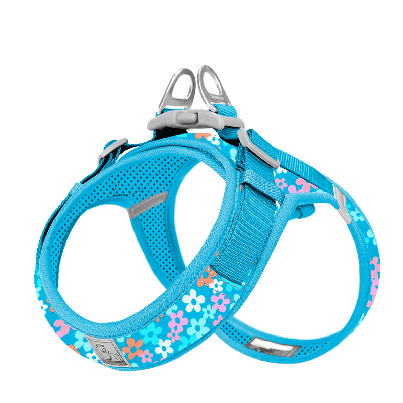 Soft Reflection Vest - Style Dog Harness Leash Set for Small Medium Dogs - PIKAPIKA