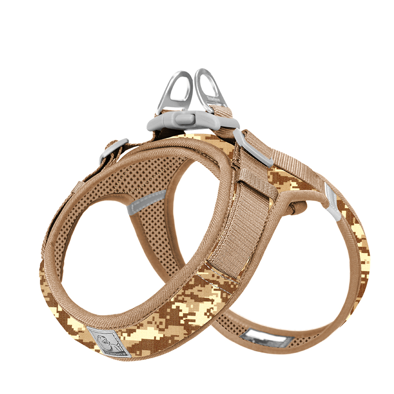 Soft Reflection Vest - Style Dog Harness Leash Set for Small Medium Dogs - PIKAPIKA