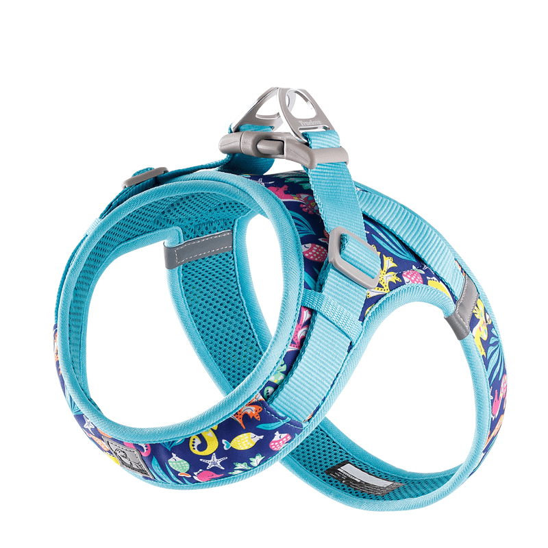 Soft Reflection Vest - Style Dog Harness Leash Set for Small Medium Dogs - PIKAPIKA