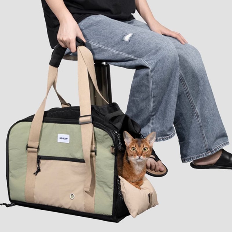 Soft - Sided Cat Carrier – Portable, Comfy & Ventilated - PIKAPIKA