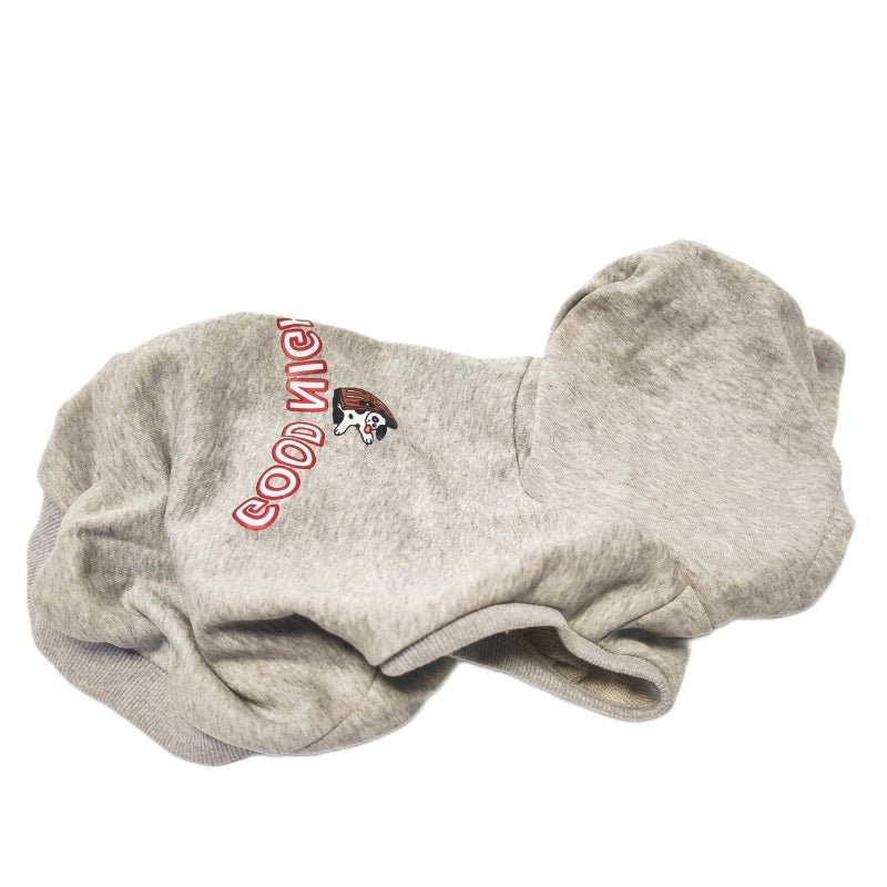 Soft Thin Hoodie Sleeveless Dog Cat Clothes Bulldog - PIKAPIKA