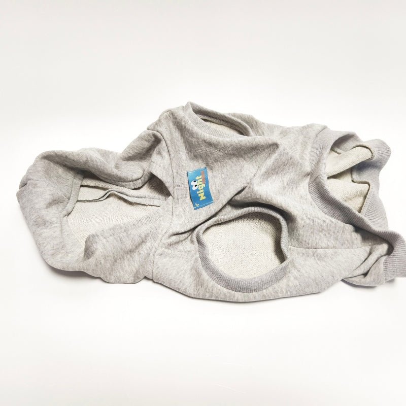 Soft Thin Hoodie Sleeveless Dog Cat Clothes Bulldog - PIKAPIKA