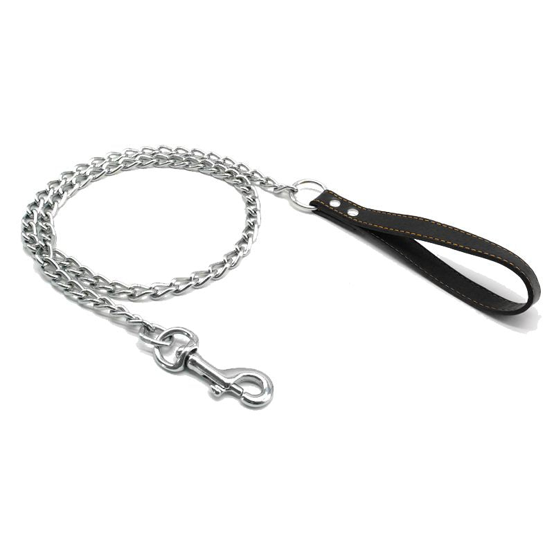 Spiked Dog Collar for Large Breeds Leather Adjustable - PIKAPIKA