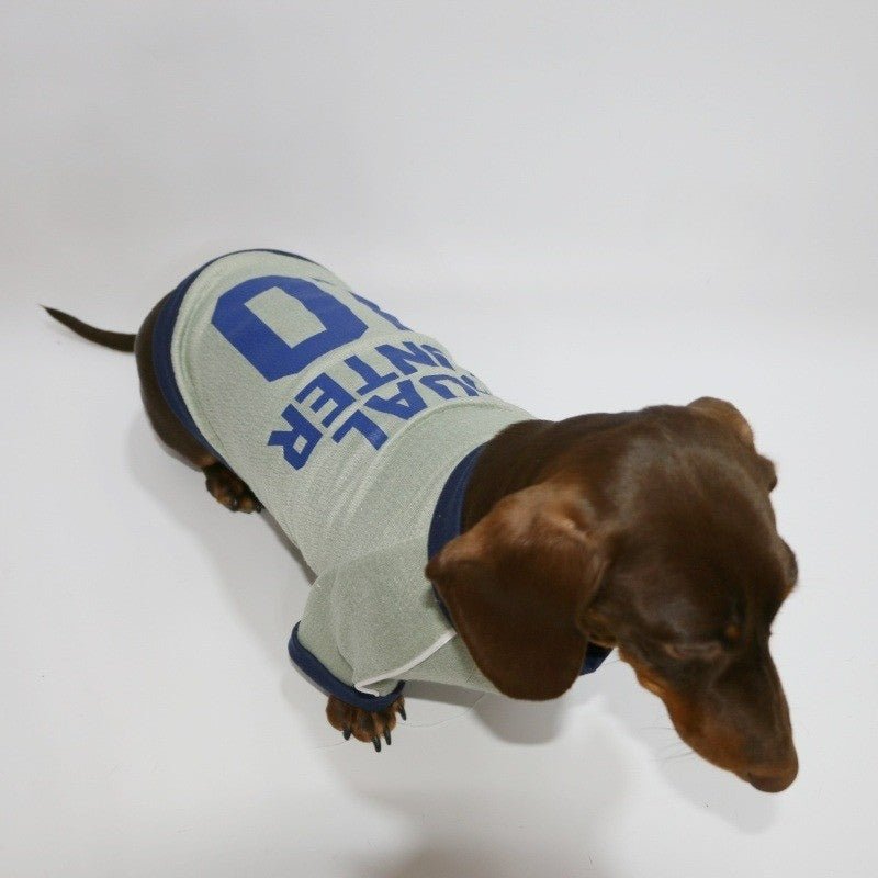 Sports Thin T-shirt Dachshund Dog Clothes - PIKAPIKA