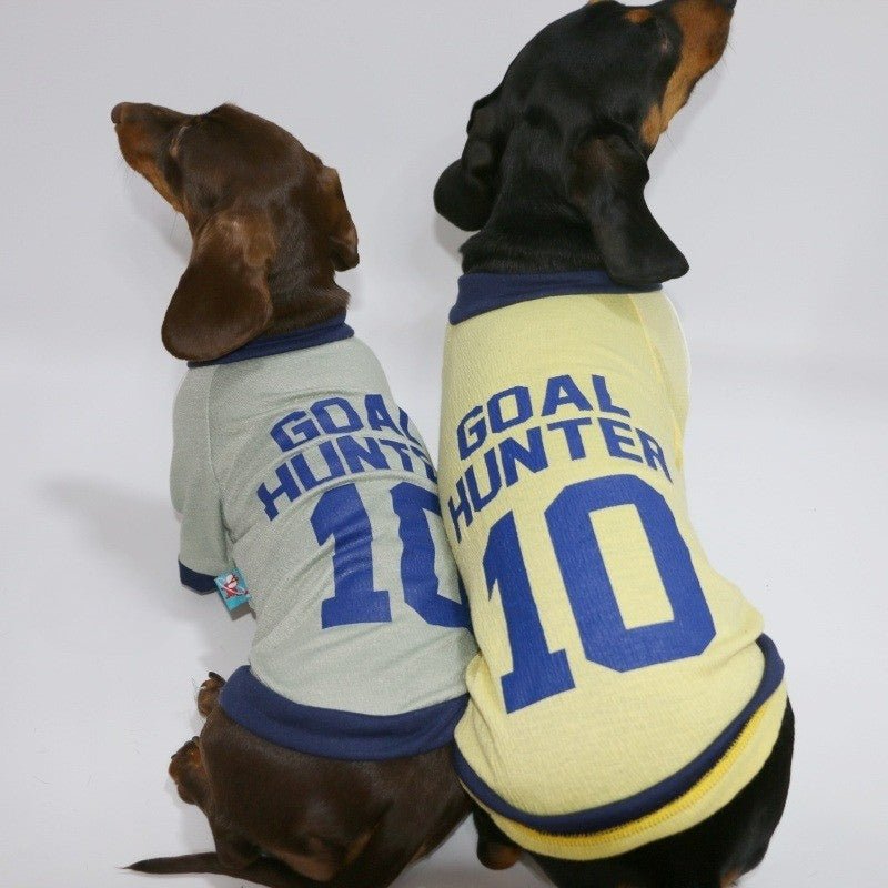 Sports Thin T-shirt Dachshund Dog Clothes - PIKAPIKA