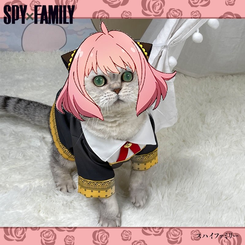 SPY×FAMILY Anya Forger Cat Costume Pet Cosplay Outfit - PIKAPIKA