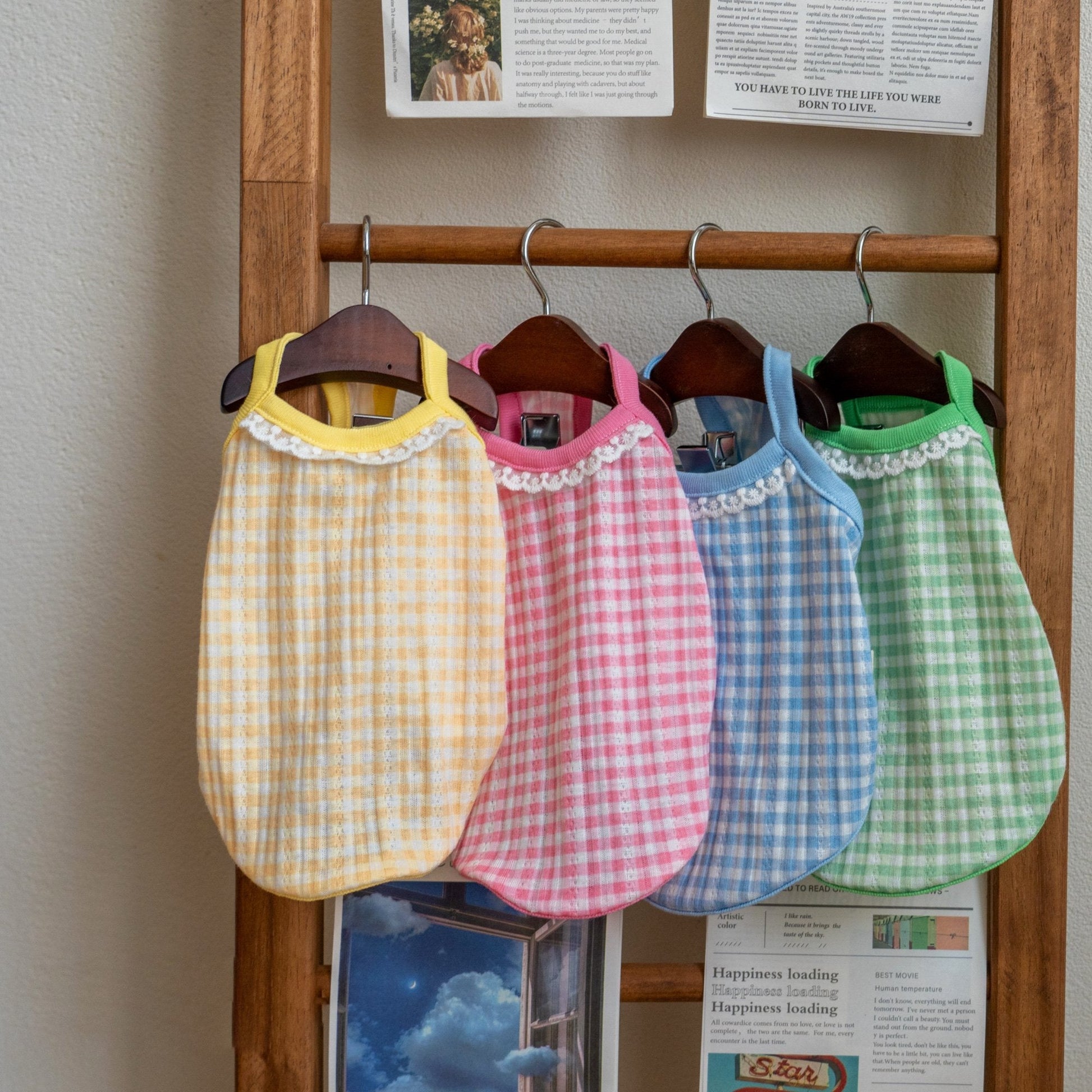 Stretchy Cotton Belly Support Vest for Toy Dogs - PIKAPIKA