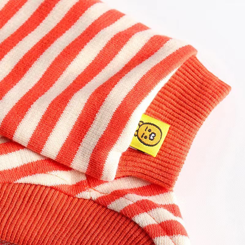 Stripe Hoodie Corgi Dog Clothes - PIKAPIKA