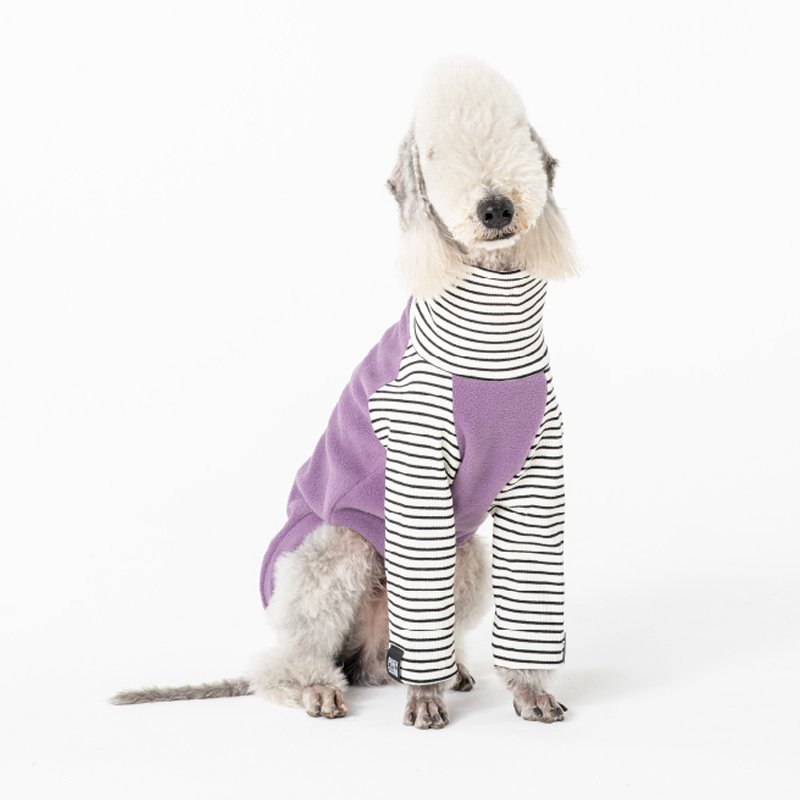 Stripe Shirt Bedlington Dog Clothes - PIKAPIKA