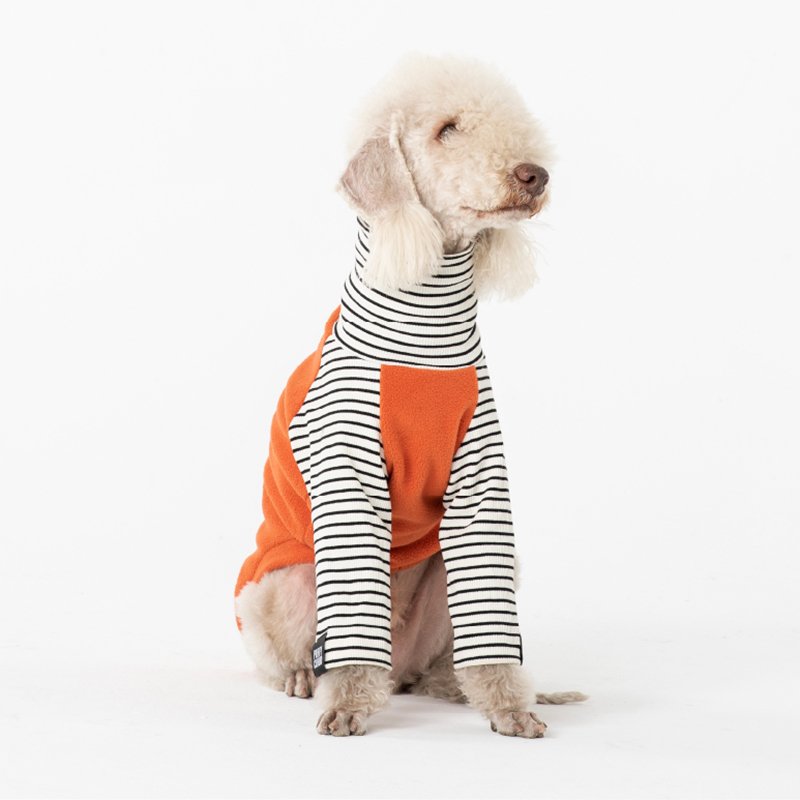 Stripe Shirt Bedlington Dog Clothes - PIKAPIKA