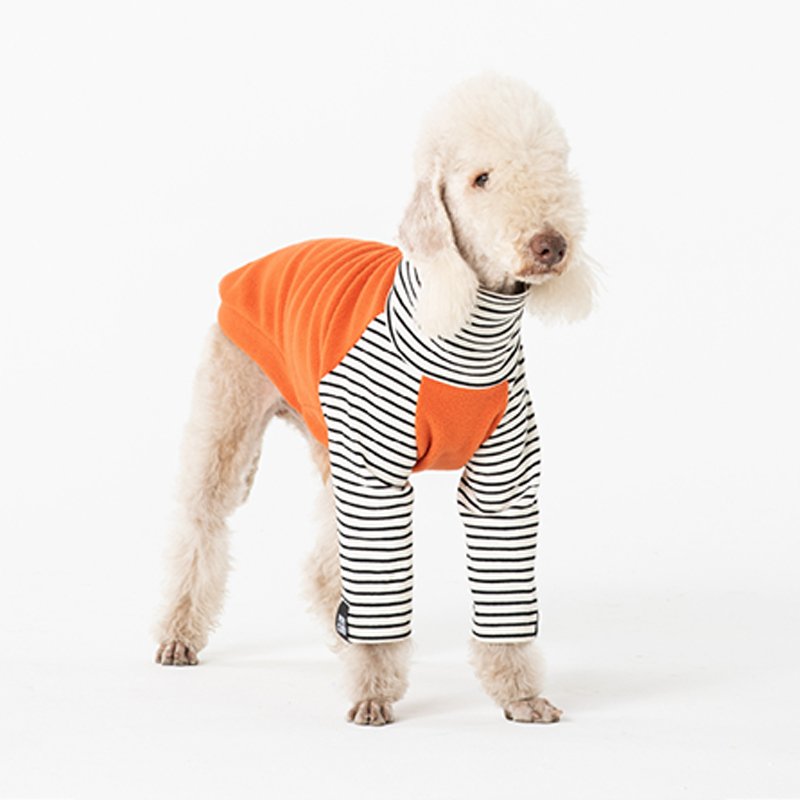 Stripe Shirt Bedlington Dog Clothes - PIKAPIKA