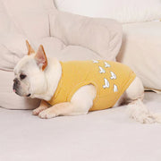 Stripe Sleeveless Tank Top T Shirt Bulldog Dog Clothes - PIKAPIKA
