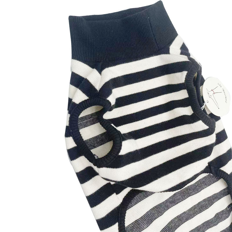Stripe Tank Top Shirt Italian Greyhound Whippet Dog Clothes - PIKAPIKA