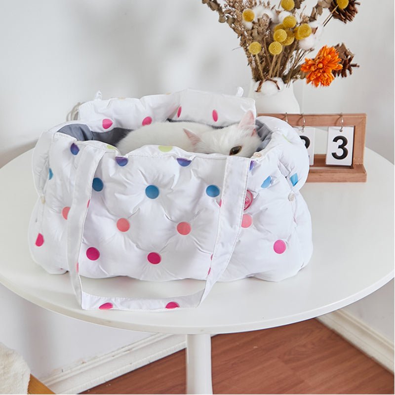 Stylish Pet Carrier Outing Portable Handbag For Pet Under 11.0 lbs - PIKAPIKA