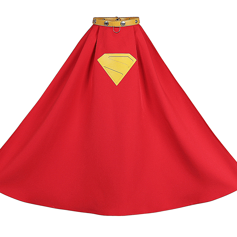 Superman Krypto Halloween Pet Costume Cloak & Collar Dog Outfit Cosplay - PIKAPIKA