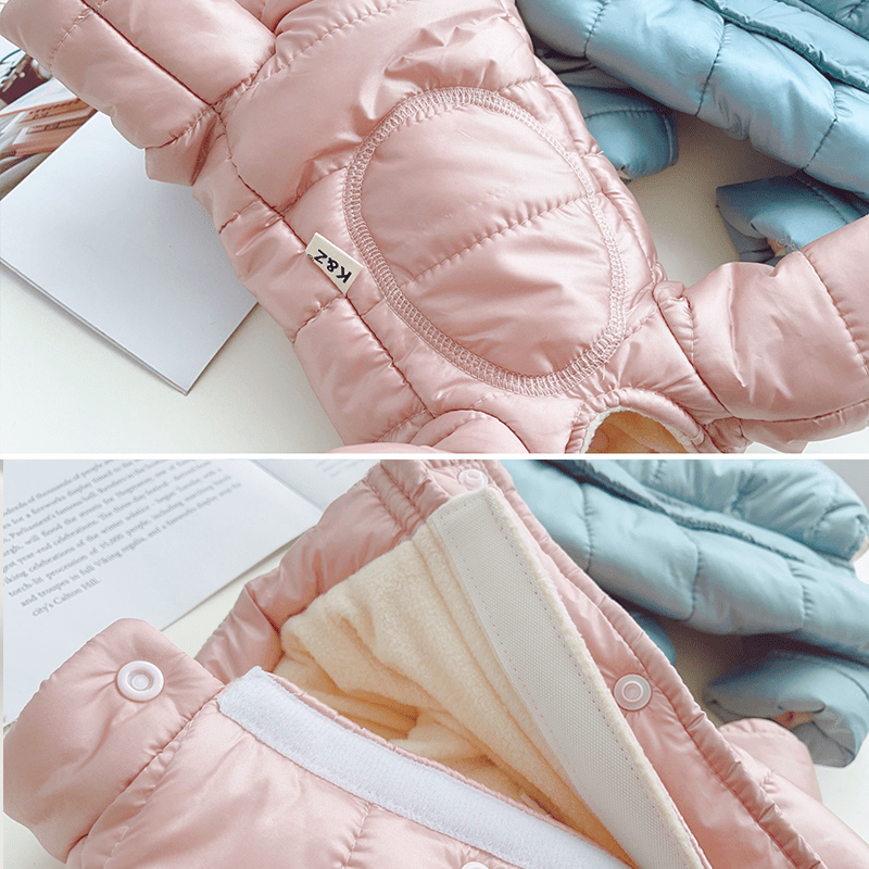 Thick Cotton Four - Leg Small Medium Dogs Clothes Warm Winter Outfit - PIKAPIKA