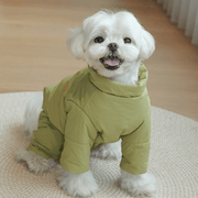Thick Warm Cotton New Small Medium Dogs Winter Clothes Four - Leg Coat - PIKAPIKA