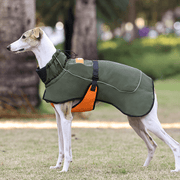 Thick Warm Whippet Dog Vests Windproof Outdoor Coat with Reflective Strips Pet Clothes - PIKAPIKA