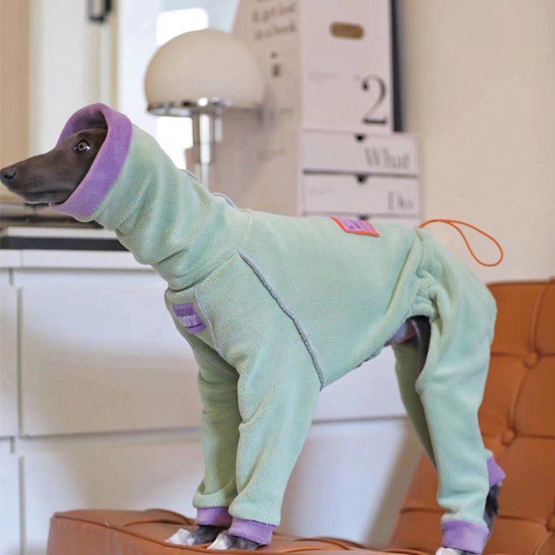 Thickened Fleece Onesie Italian Greyhound Whippet Dog Clothes - PIKAPIKA