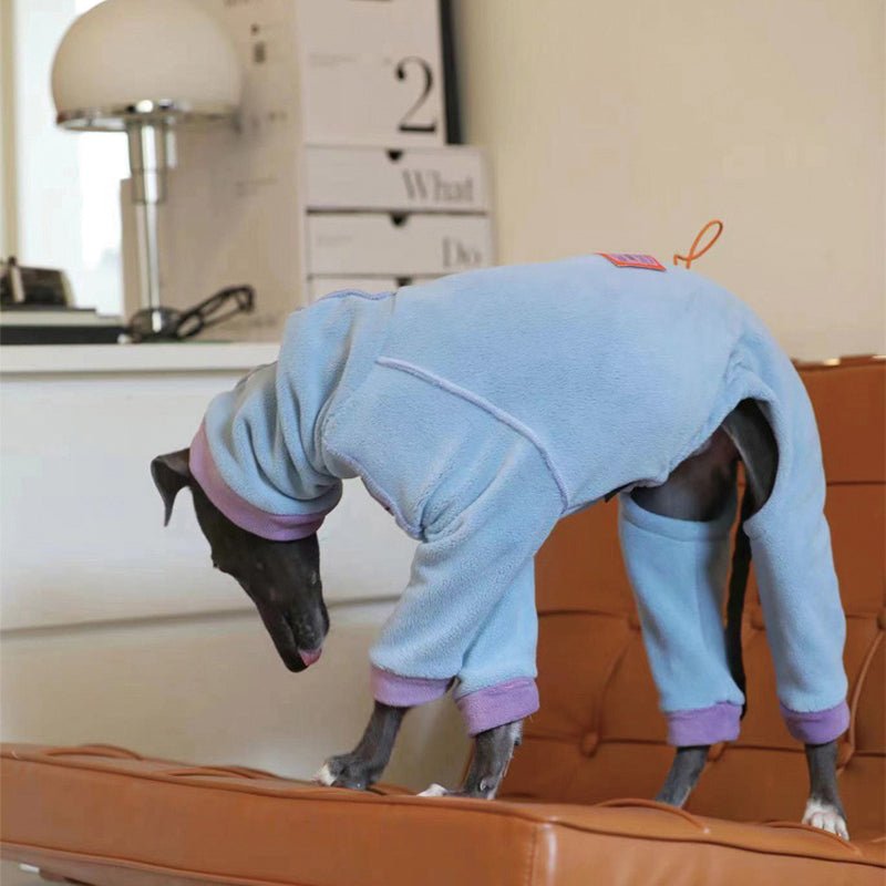 Thickened Fleece Onesie Italian Greyhound Whippet Dog Clothes - PIKAPIKA