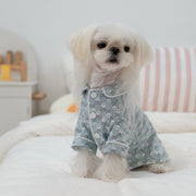 Thin Cozy Bunny Print Sleepwear for Toy Dogs - PIKAPIKA