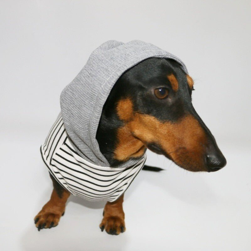 Thin Hoodie Sleeveless Dachshund Dog Clothes - PIKAPIKA