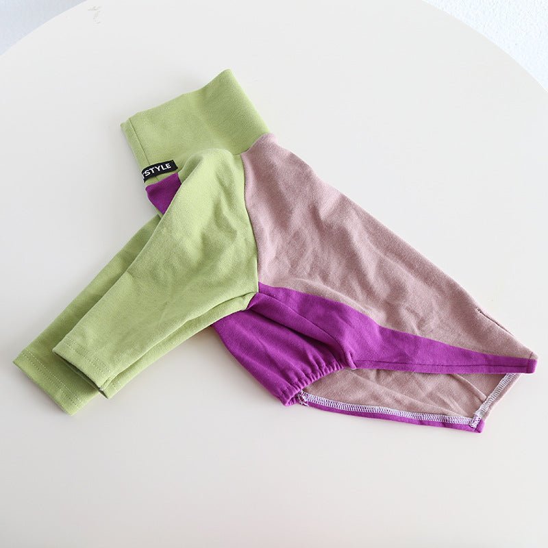 Tricolor Layered Base Shirt Italian Greyhound Whippet Dog Clothes - PIKAPIKA